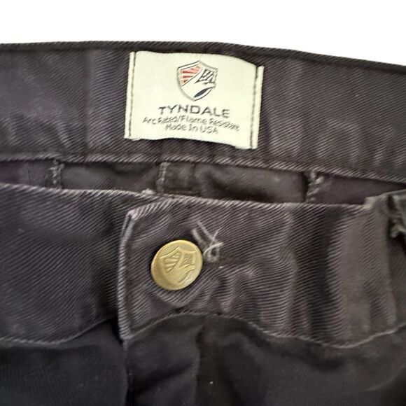 Tyndale ~ Navy Chino Pants ~ FRC Flame Resistant Clothing ~ size 36/30 - Picture 4 of 10